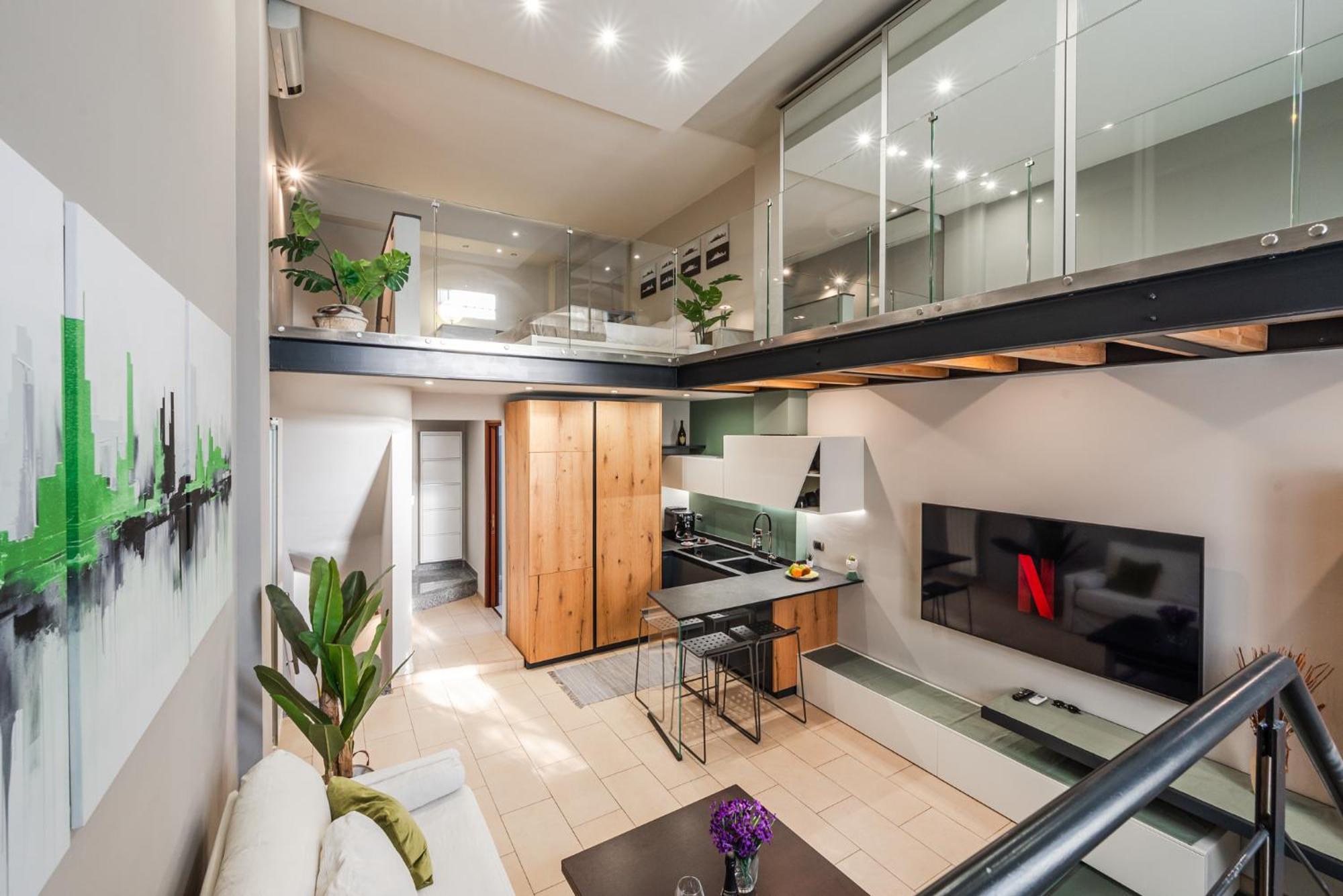 The Skyline Loft - Bosco Verticale Area ミラノ エクステリア 写真