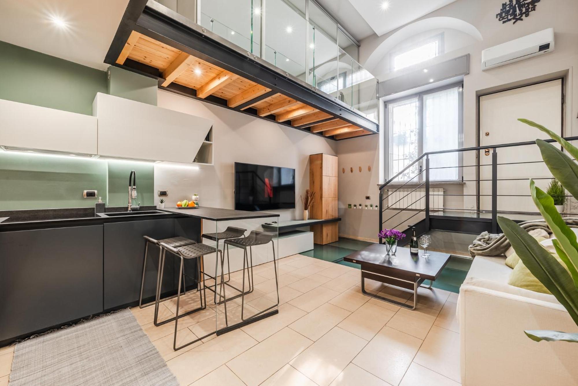 The Skyline Loft - Bosco Verticale Area ミラノ エクステリア 写真