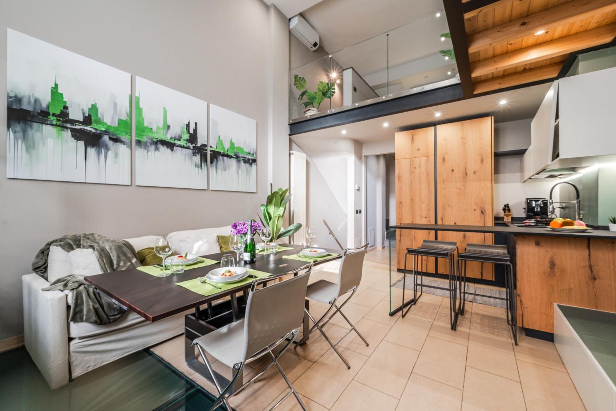 The Skyline Loft - Bosco Verticale Area ミラノ エクステリア 写真