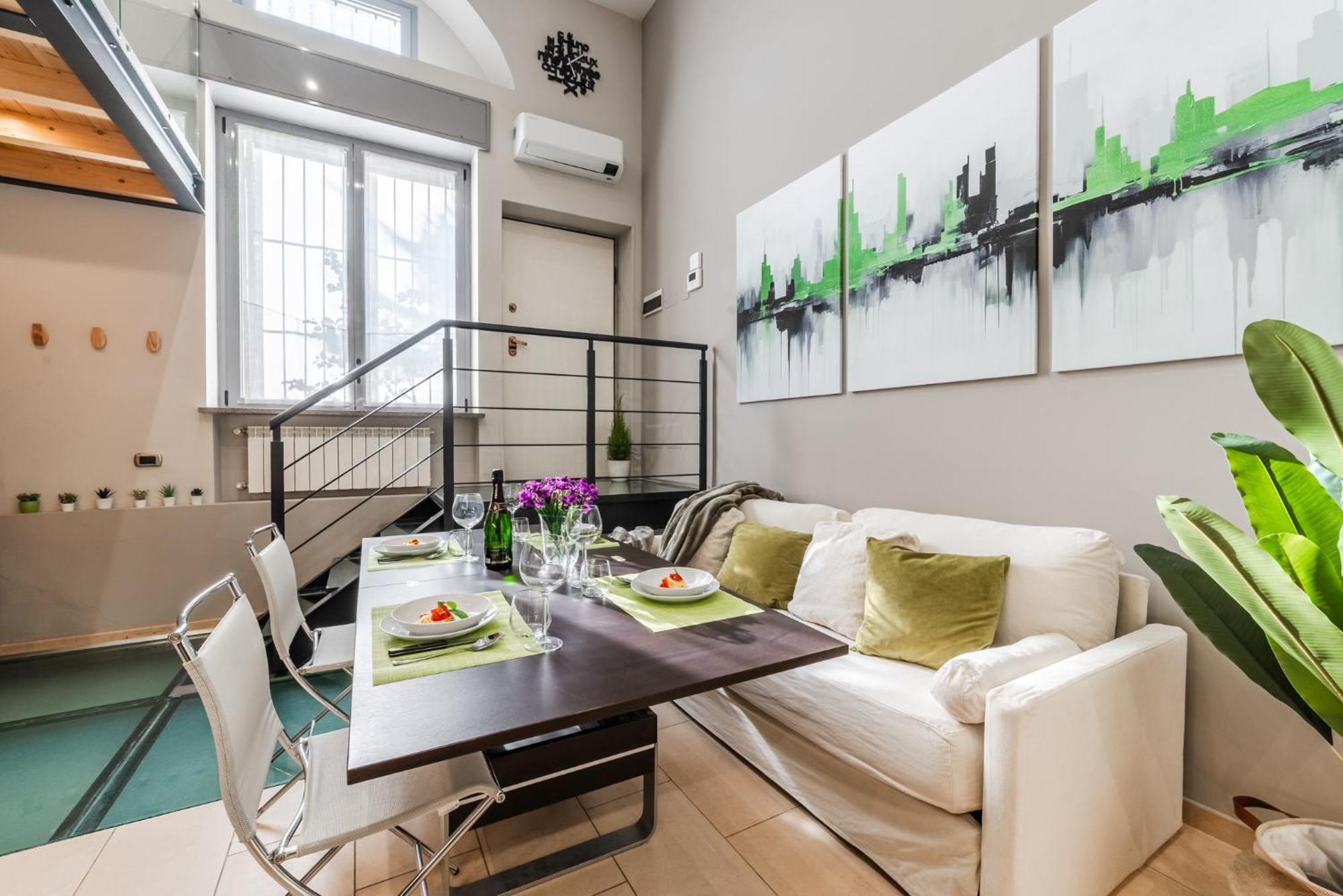 The Skyline Loft - Bosco Verticale Area ミラノ エクステリア 写真